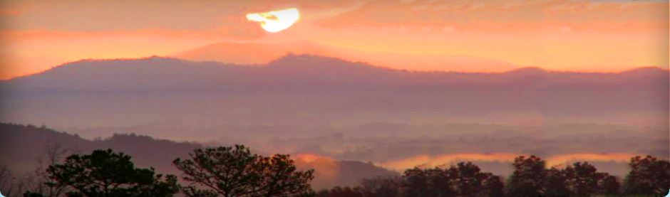 Mountains at Sundown